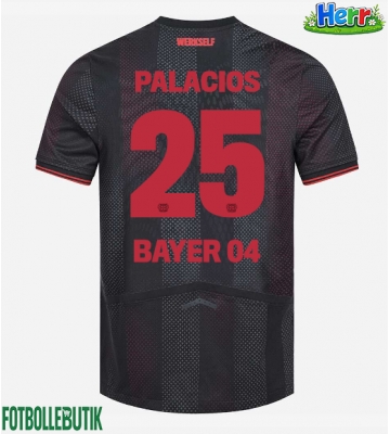 Bayer Leverkusen Exequiel Palacios #25 Hemmatröja 2025-26 Kortärmad